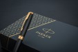 Набор Parker Sonnet Black GT (шариковая ручка + чехол)