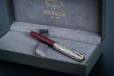 Ручка шариковая Parker Sonnet Premium Metal Red CT